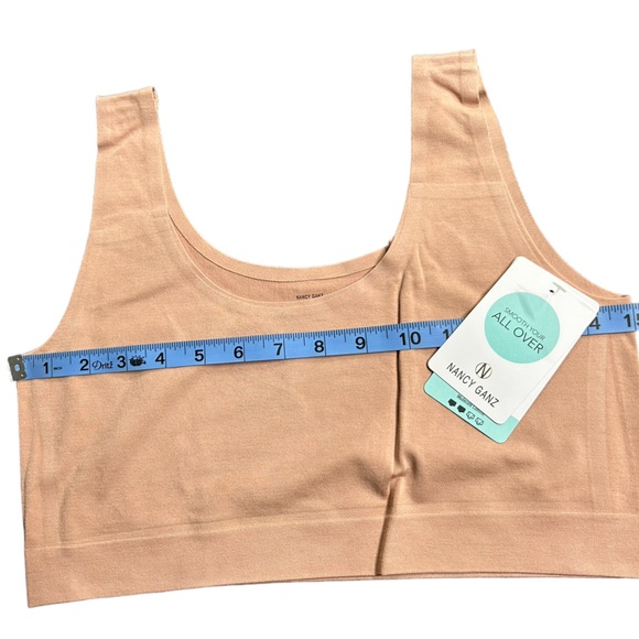 NANCY GANZ size 14/L Bamboo Essentials Lined Bralette Mahogany NWT - Picture 8 of 8